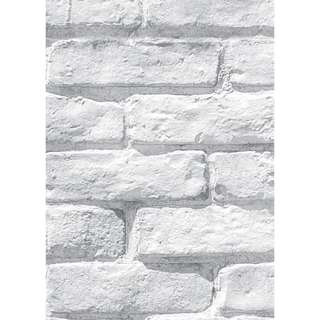 Teacher Created Resources Better Than Paper Bulletin Board Roll, 4 x 12ft, White Brick, PK4 TCR32209